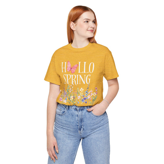 Hello Spring Floral T-Shirt