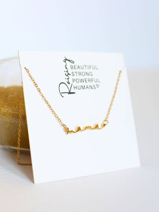 Mama Gold Necklace